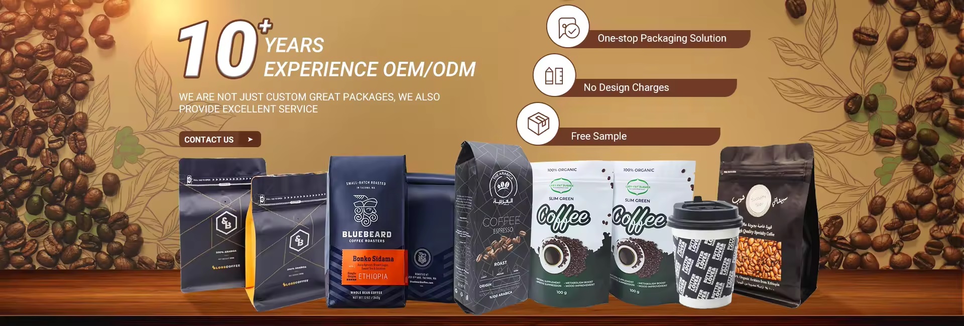 One stop package bag factory, Our main product is high quality paper packaging, paper box, paper packaging container for skincare, cosmetics,fragrance industries, food like: Coffee Bags, Coffee Cups, Coffee Paper Bags, Coffee Boxes, Coffee Mugs, etc. With rich experience, Factory owns SGS,FSC certificates etc.